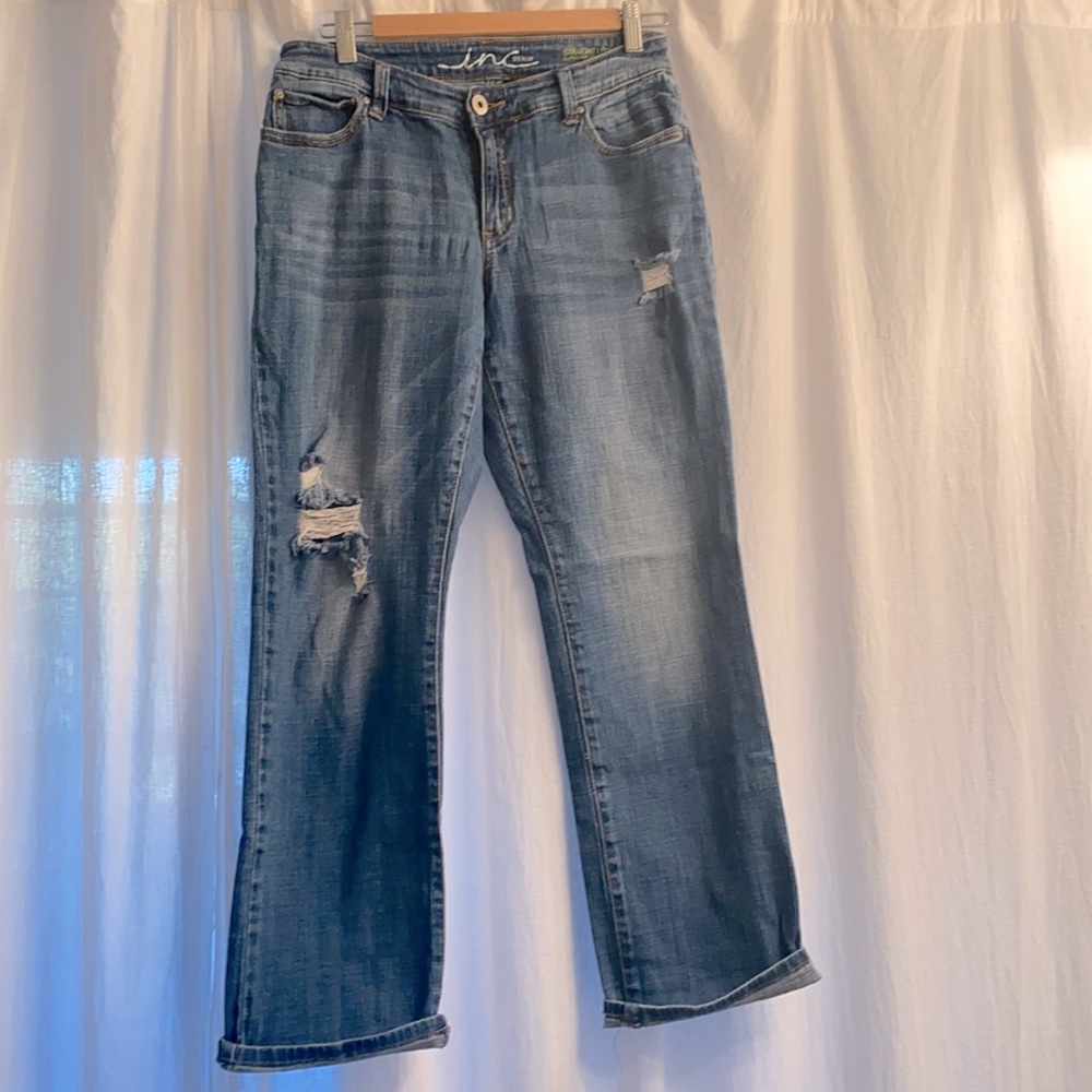 INC -Straight leg curvy fit crop -Size 6